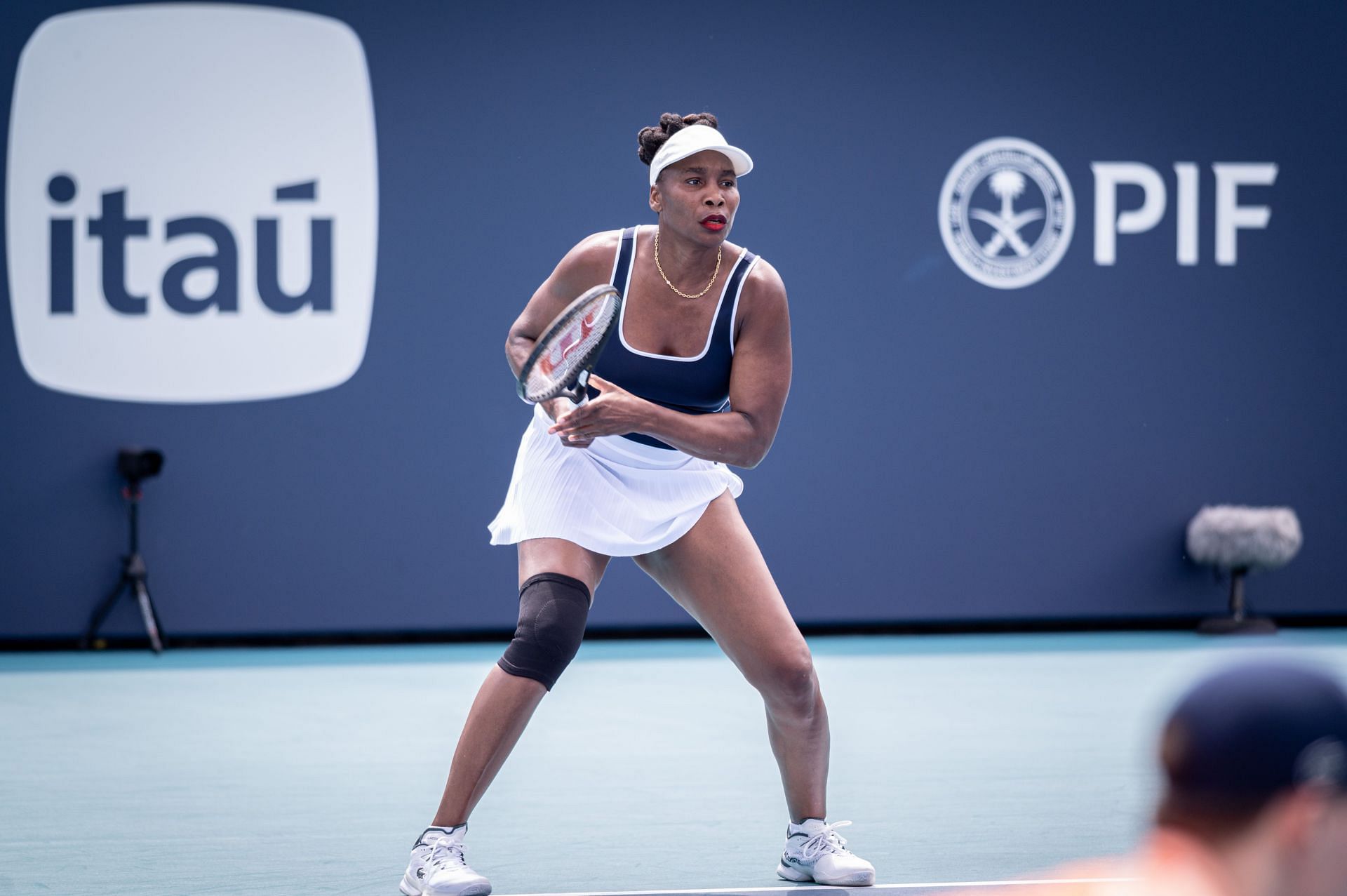 Venus Williams at the Miami Open 2024. (Photo: Getty)